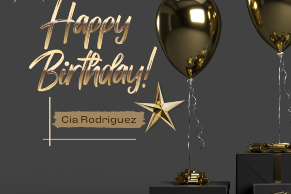 Gold And White Minimalist Happy Birthday Instagram Post (2)